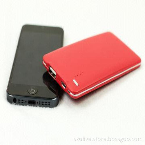 Slim Portable Power Bank, 4,000mAh